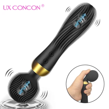 18 Speeds Powerful Dildo Vibrator AV Magic Wand G-Spot Massager Sex Toys for Women Couples Clitoris Stimulate Goods for Adults 1