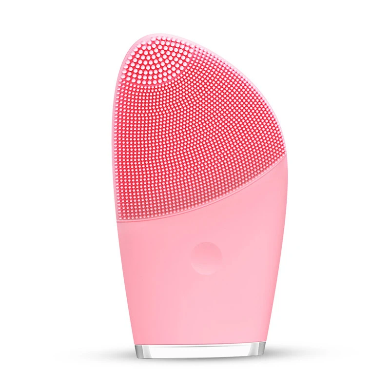 

Fashion 3 Intensity Vibration Dual Side Cleansing Electric Silicone Facial Brush IPX7 Waterproof Face Cleanser Massager