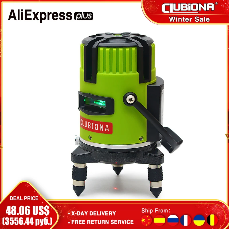 Clubiona лазерный уровень с автоматическим выравниванием|laser level|laser self levelingself laser level |