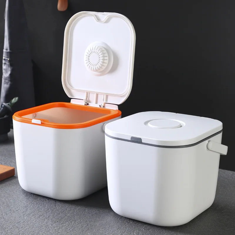 

Portable rice bucket sealed vacuum insect proof moisture proof storage box household kitchen container kitchen items