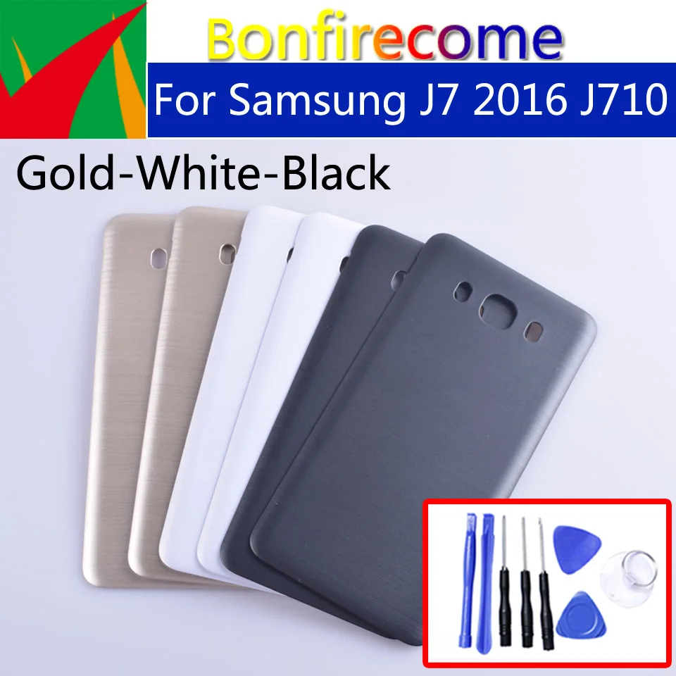 Чехол для аккумулятора J710 задняя крышка Samsung Galaxy J7 2016 J710F J710FN J710M J710MN J710H|Корпусы и