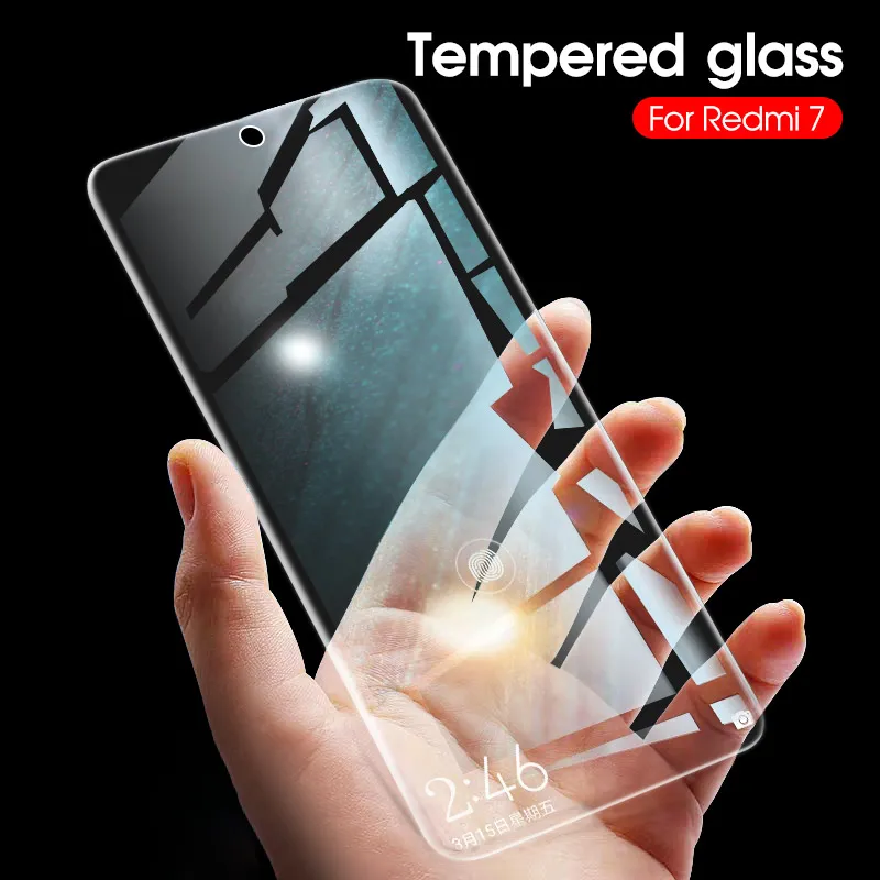 

Tempered Glass For Xiaomi Redmi 8 7 Note 8 Pro Note 7 Pro Full Cover Front Screen Protective Film For Xiaomi Redmi Note 4X Glass