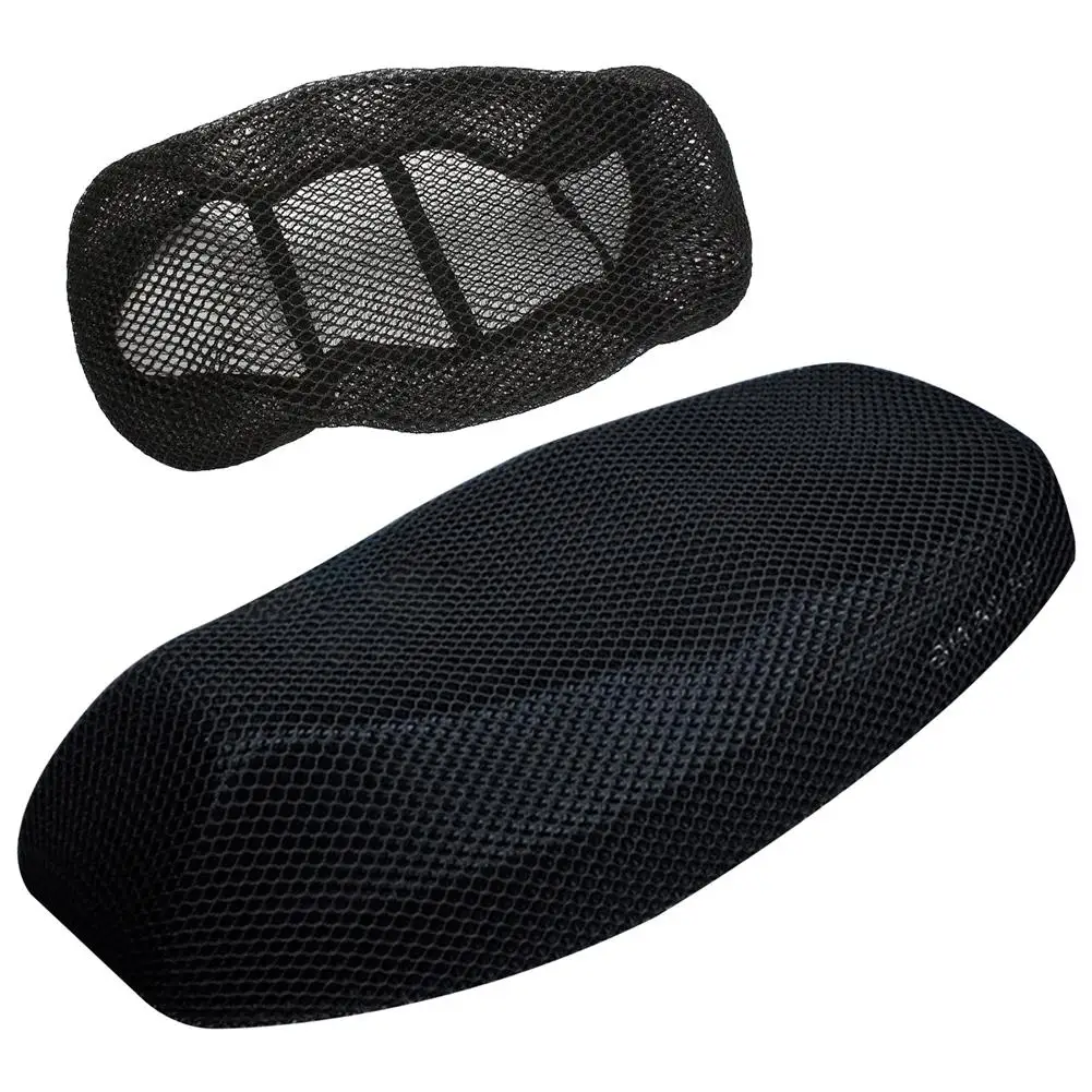 Motorcycle Seat Cushion Cover Adjustable 3d Breathable Mesh - Temu