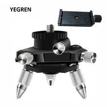 Special Price Infrared Level 360 degree Rotate Base with Universal   Adapter Clip 1/4 inch Mounting Thread Fine-turning Base   Tripod Bracket