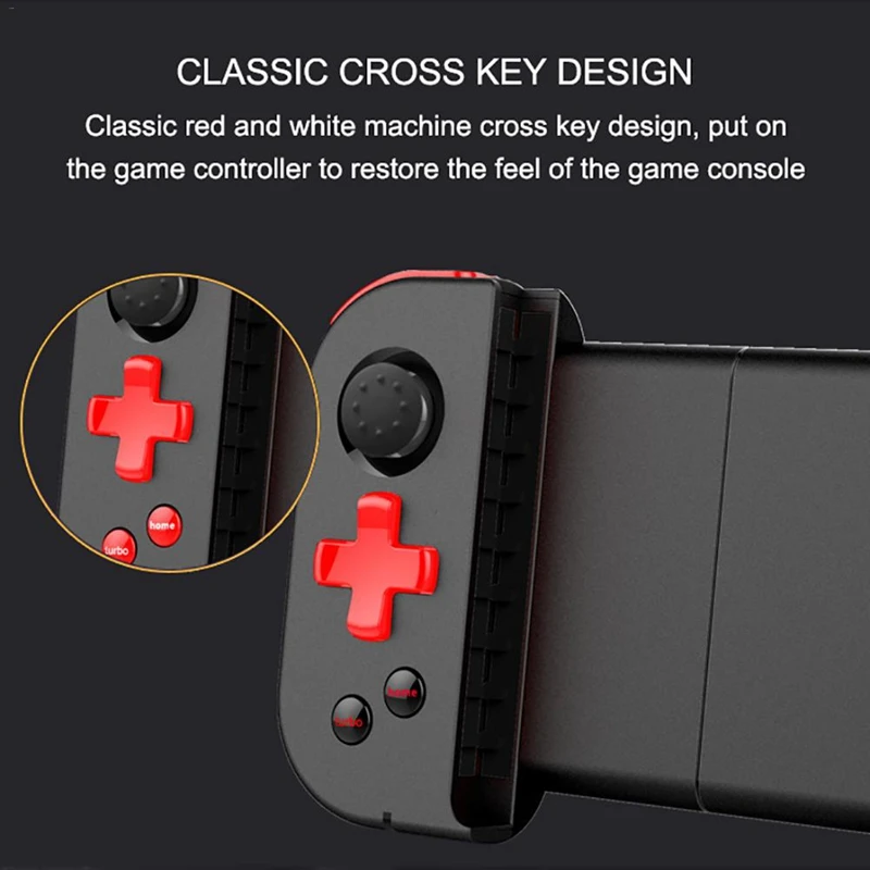  FULL-X6 Pro Bluetooth 2.4G Wireless Gamepad with Turbo Function Phone Game Controller for PUBG for 