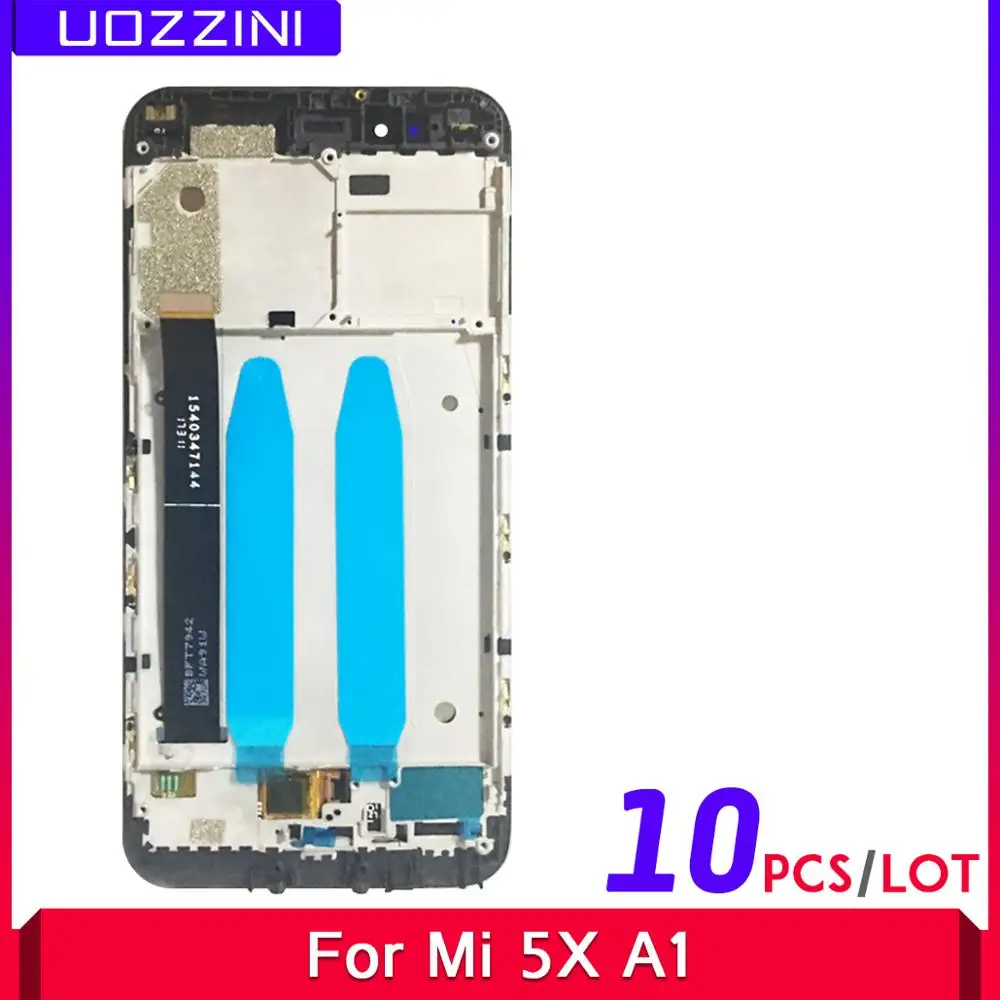 

10 Pcs 100% Tested LCD Display For Xiaomi Mi A1 LCD + Frame 10 Touch Screen For Xiaomi Mi 5X LCD Digitizer Touch Screen