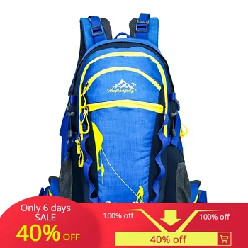 

Outdoor sports professional waterproof travel camping fashion leisure mountaineering 40L menundefineds рюкзак туристический