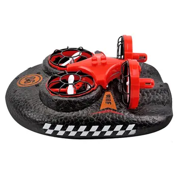 

Sea Land and Air Amphibious Toys Mini Drone Remote Control Car Simulation Hovercraft 2.4g Four-axis Aircraft