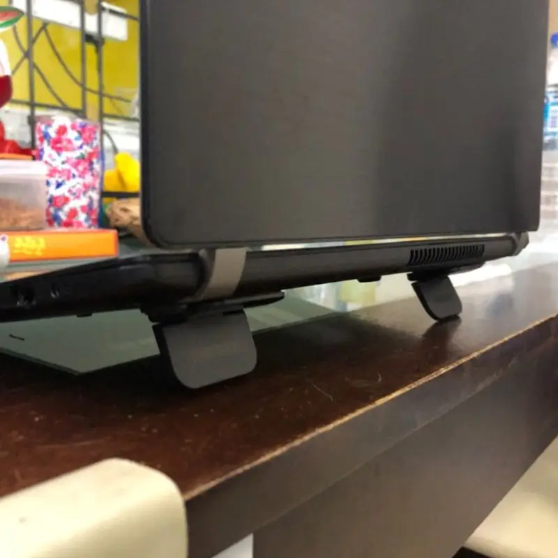 2Pcs Notebook Cooling Bracket Laptop Stand Cooler Radiator Holder Foldable For MacBook Air Mac Book Pro Desk Stand Tablet Mount