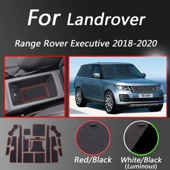 

Car Door Groove Mat For Landrover Range Rover Executive 2018-2020 Decoration Non Slip Cup Mat Interior Car-Styling Accessories