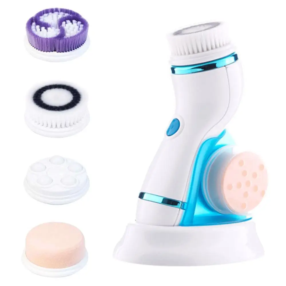 

Multi-Function Electric Wash Face Facial Wash Brush Cleansing Brush Face Cleansing Instrument Pore Cleaner