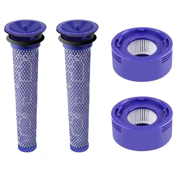 

Post Motor Filter Replacement HEPA Filters Kit for Dyson V7/V8 Animal Absolute Cordless Vacuum Cleaner Replace Part Set