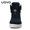 2022 UOVO New Arrival Winter Kids Snow Boots Fashion Children Warm Boots Boys And Girls Shoes With Plush Lining #31-37 ► Photo 2/6