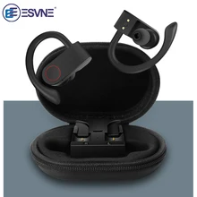 ESVNE True A9 TWS беспроводные наушники Bluetooth 5,0 стереонаушники для занятий спортом 950 мАч водонепроницаемые ушные крючки гарнитуры микрофон 8 часов музыка