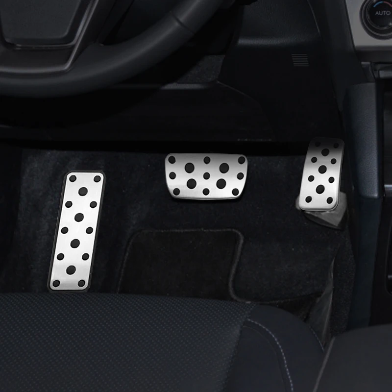 

Stainless Car Accelerator Footrest Pedal Clutch Brake Pedals Cover Case Pads For Subaru Outback 2014-2021 Legacy 2015-2020 2021