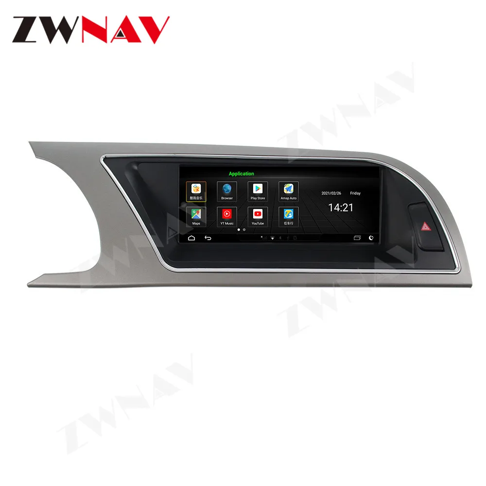 

8.8" Core Car IPS Touch Screen Radio For Audi A5 2009-2016 WIFI SWC BT Music Android 10 System Carplay 8+64G Multimedia Radio