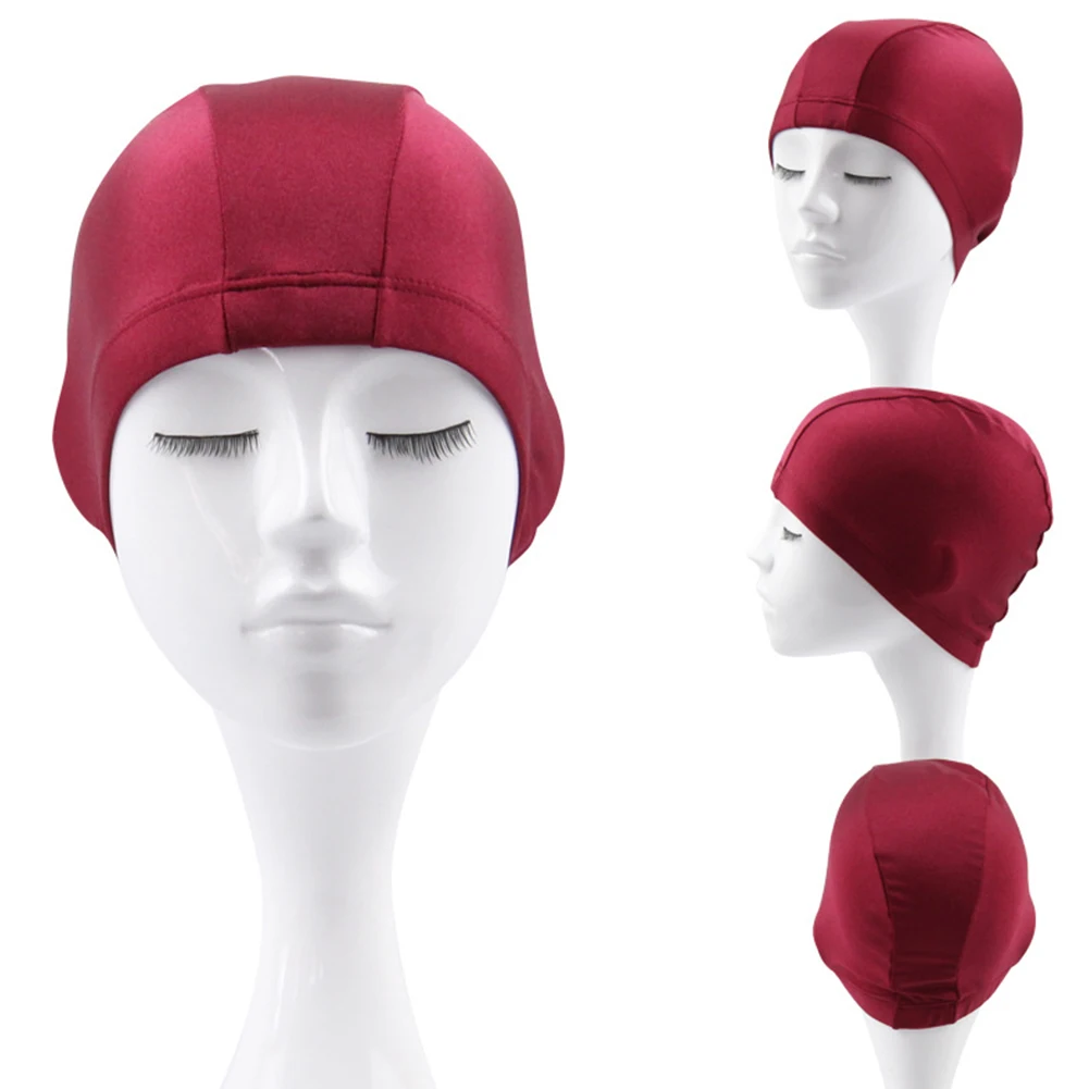 Unisex Adults Multicolor Ear Swimming cap Sports Waterproof Hat Siwm Pool | Спорт и развлечения