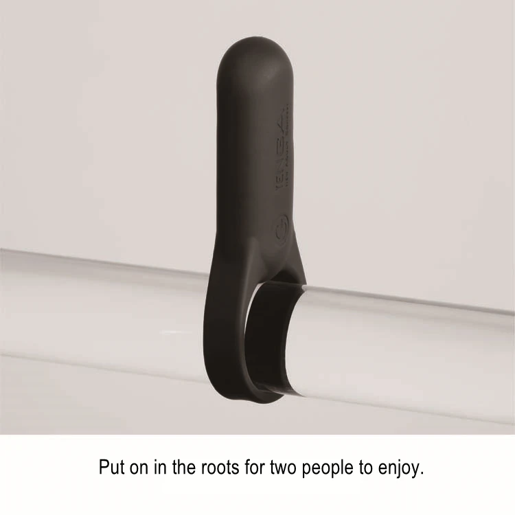 TENGA 15/10 Speeds Penis Ring Vibrator Time Delay Ejaculation Silicone USB Charging Waterproof Penis Massage Sex Toys for Men