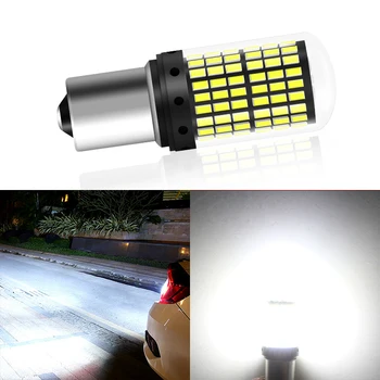 

1 Pcs T20 7440 W21W LED Bulbs 144 smd led CanBus No Error 1156 BA15S P21W BAU15S PY21W turn signal lamp without Flash