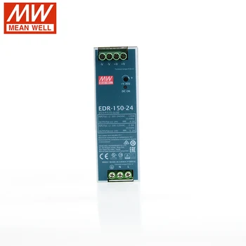 

MEAN WELL EDR-125-24 DC24V 150W Original High Power&Effection Ultral Slim Single Output Industrial DIN RAIL Power Supply