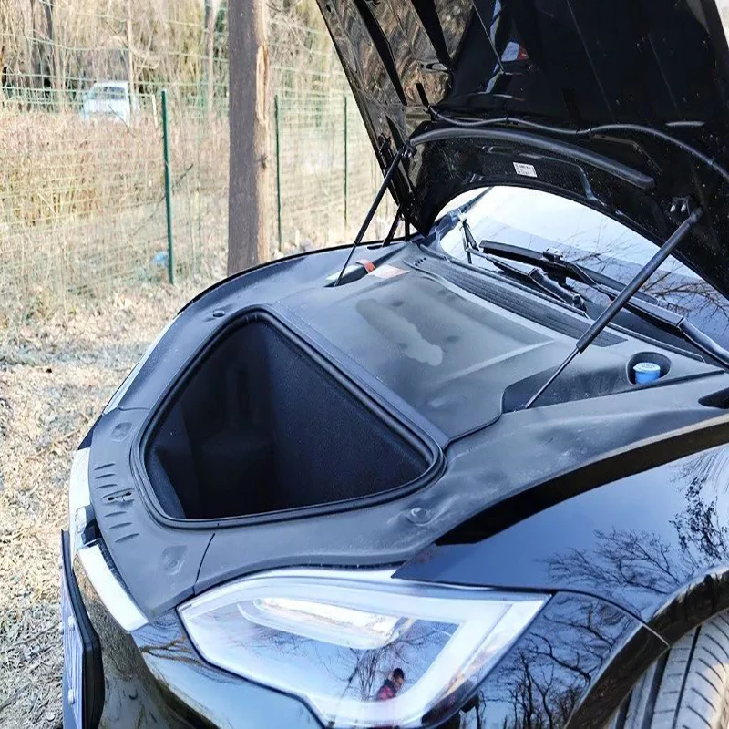 Авто капот газовые стойки Лифт поддержка шок газовая стойка для TESLA модель 3 демпфер