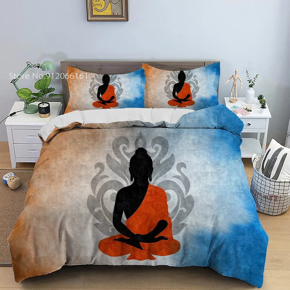 

Buddhism Bedding Set Bedroom Decoration Duvet Cover Bedroom Decoration For Adult Teens Bed Covers 3d Printing Pillowcases