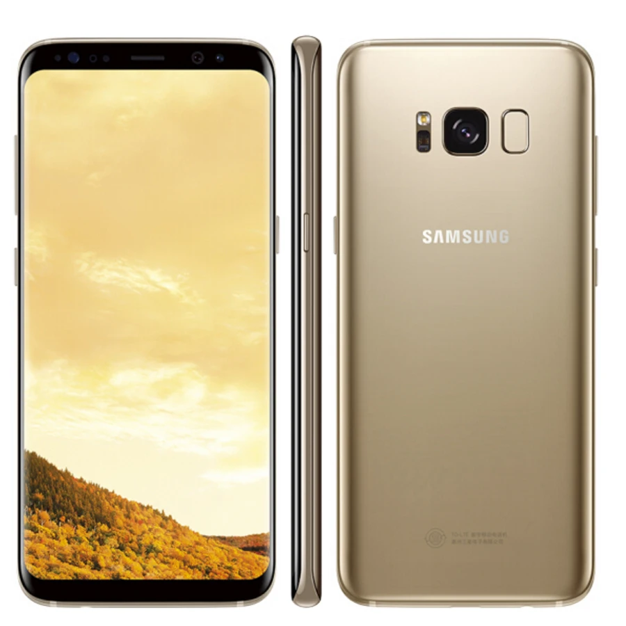 Новая Оригинальная T-Mobile версия samsung Galaxy S8 G950U мобильный телефон 4G Snapdragon 835 Восьмиядерный 4 Гб ram 64 Гб rom 5," NFC телефон