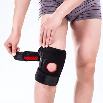 

Breathable Non-Slip Knee Protector Spring Knee Pads For Tourists Warm Sports Anti-Collision Leg Protector