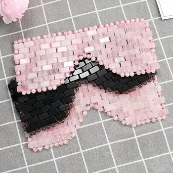 

Natural Jade Eyeshade Eye Patch Eye Massager Tool Cooling Mask Fatigue Sleeping Eyes Curtain Eye Massage Relief Stone Relax L0L4