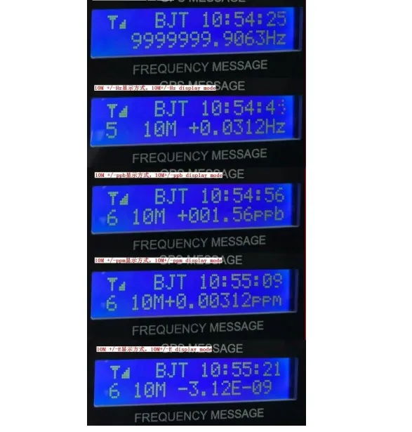 Новые 10 МГц синусоидальные gps-часы, gps, gps DO+ ЖК-дисплей