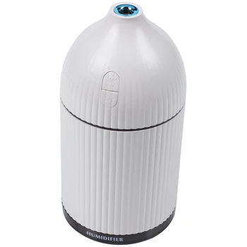 

300Ml Aromatherapy Diffuser Usb Ultrasonic Air Humidifier Mist Maker Aroma Essential Oil Diffuser For Home With Led Light Yellow