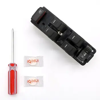 

Car Front Master Power Window Switch Driver Side Left LH for GM Chevrolet Colorado Hummer OE:25779767 + Kit Car Window Switch