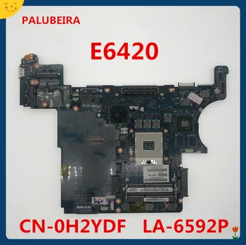 

PALUBEIRA CN-0H2YDF Motherboard For Dell latitude E6420 QM67 PGA989 REV:2.0 Main Board CN-0H2YDF 0H2YDF PAL51 LA-6592P with gpu