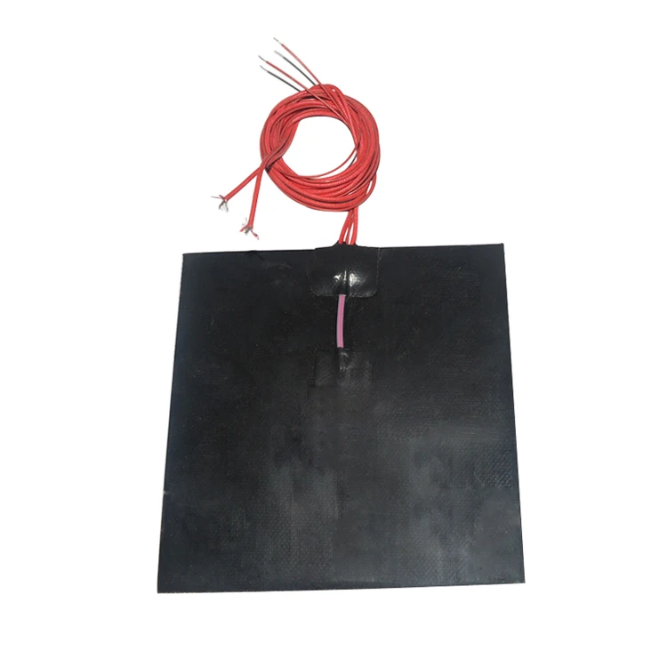 Tanie Silikonowa podkładka grzewcza grzałka 300mm x 300mm do łóżka grzewczego drukarki 3d