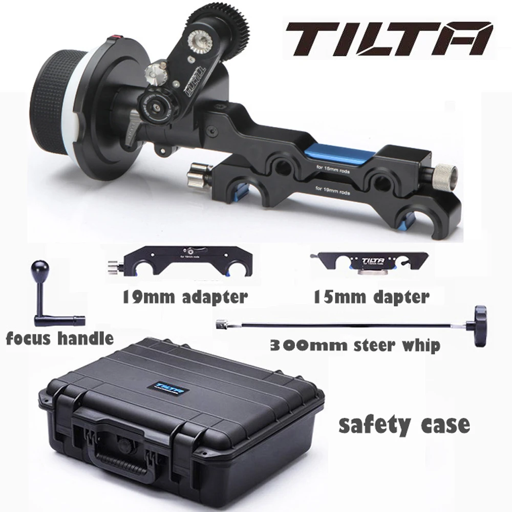 TILTA FF T05 пленка односторонняя Cine объектив Follow Focus комплект с 15 мм/19 мм стержень