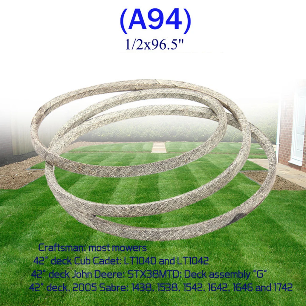 Courroie Trapézoïdale Pour Tracteur De Pelouse MTD 754-04060 /B 954-04060