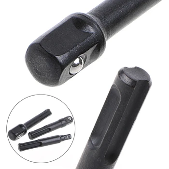 

Hex Shank Converter 3pcs Drill Bit Adaptors 2 Pits 2 Slots SDS Electric Hammer