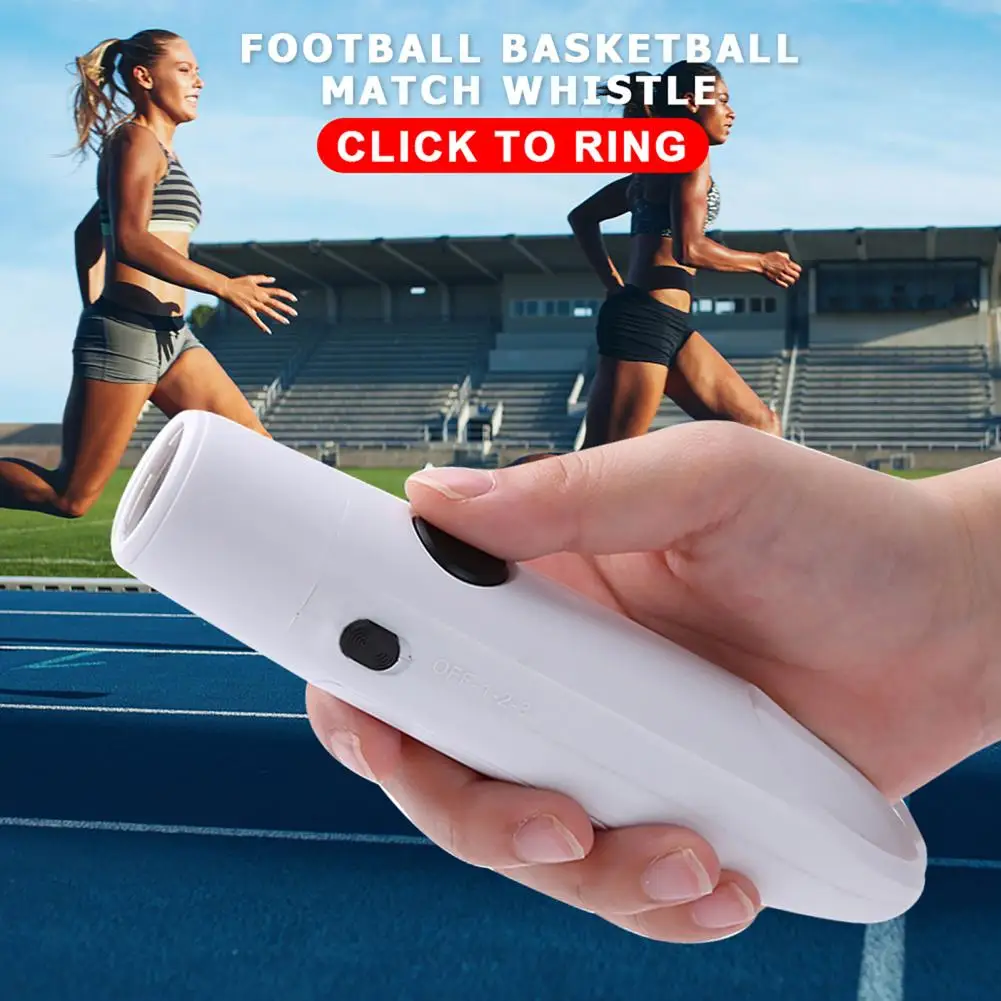 High Decibel Electric Whistle Referee Tones Electronic Whistle Outdoor Survival Football Basketball Game Cheerleading Whistle 2