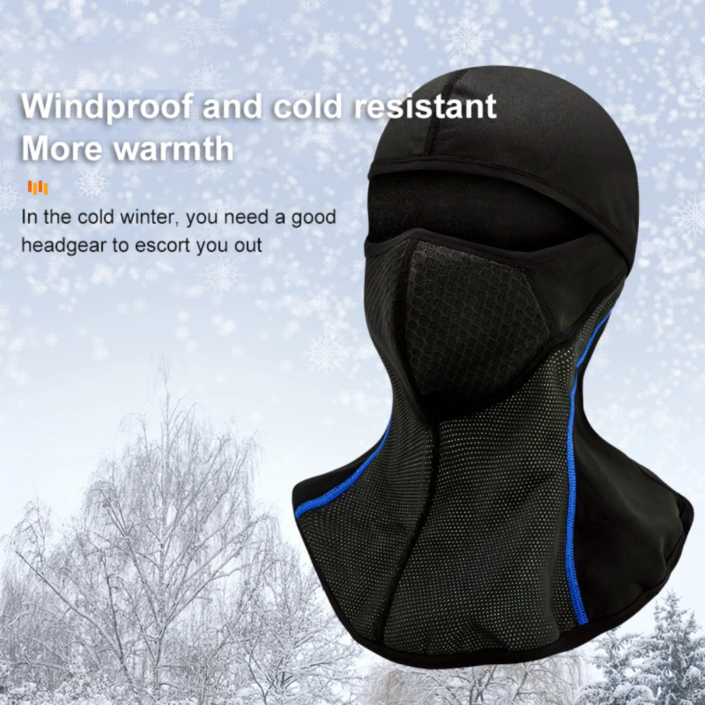 mens infinity scarf 2022 Winter Sports Outdoor Riding Face Shield Face Protection Cold Warm Head Cover Reflective Zipper Night Hot Riding Special man scarf