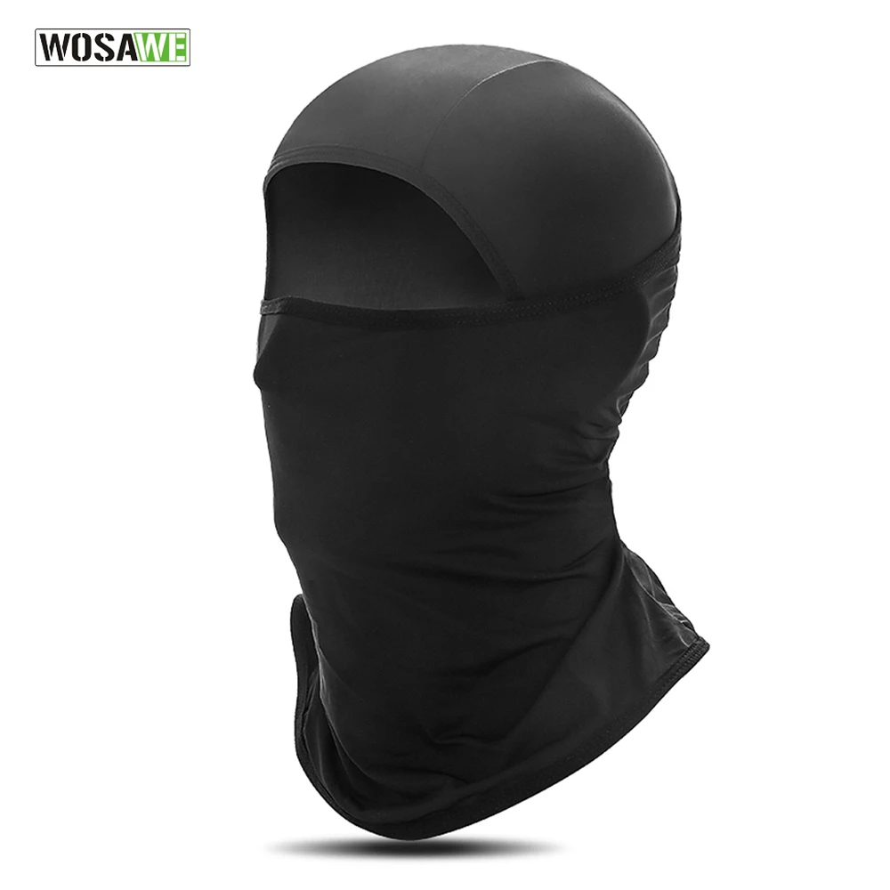

WOSAWE Summer Cycling Face Mask Skin Cool Ice Silk UV Protection Breathable Autumn Bike Sports Bandana Bicycle Scarf Face Mask