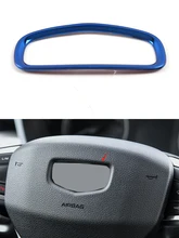 

For Geely Coolray SX11 2018 2019 2020 Steering Wheel Frame Logo Sticker Sequin Trim Cover Stainless Emblem Insert Accessories