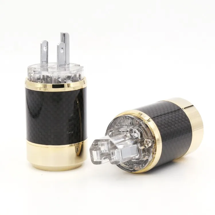 Viborg RC101G Pure Copper Female Rca Plug for Audio Cable Connector