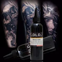 Микроблейдинг чернила татуировки и боди-арт черные перманентные чернила татуировки 8 унций(230 мл), тату-арт