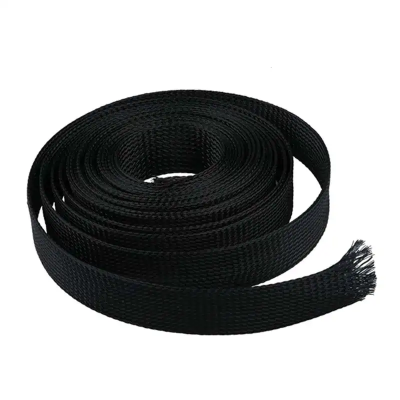 

Top-30mm 10M PET Braided Expandable Auto Wire Cable Lot Sleeving Sheathing