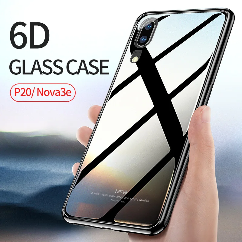 MSVII зеркальный стеклянный чехол для huawei P20 P30 Pro P10 Plus чехол для huawei P10 P20 P30 чехол силиконовая рамка P10 P20 P30 Lite