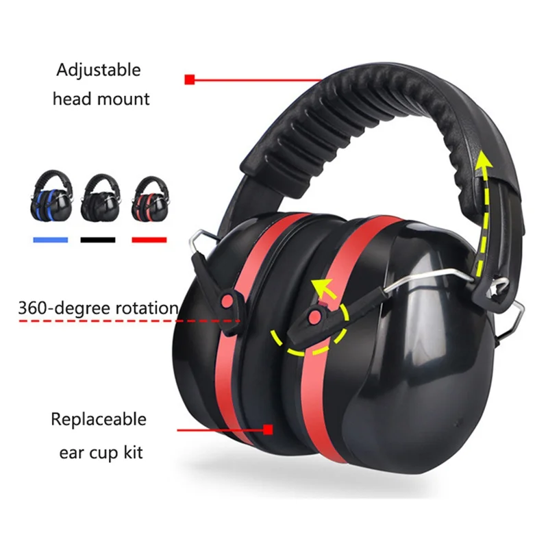 

Noise-proof Earmuffs For Work And Sports & Soundproof Earmuffs
