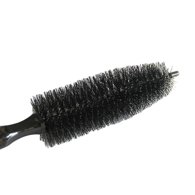 

Black Brush Cleaning Scrub Truck Cleaner Tyre Wheel Hub Washing Tool Portable