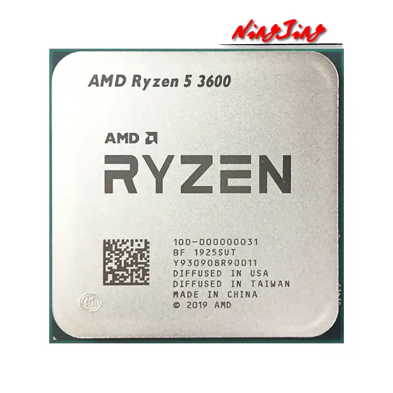 Amd Ryzen 5 3600 R5 3600 3 6 Ghz Six Core Twelve Thread Cpu Processor 7nm 65w L3 32m 100 Socket Am4 Cpus Aliexpress Amd Ryzen 5 3600 R5 3600 3 6 Ghz Six Core Twelve Thread Cpu Processor 7nm 65w L3 32m 100 Socket Am4 Cpus Aliexpress