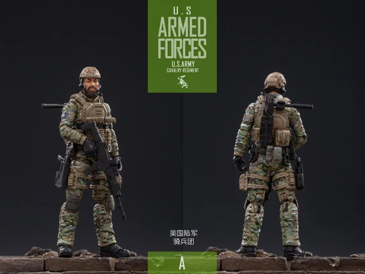 1/18 JOYTOY Высокая симуляция Военная Модель Кукла экшн-фигурка армии США кавалерийский режим солдат фигурка игрушка Коллекция Подарки