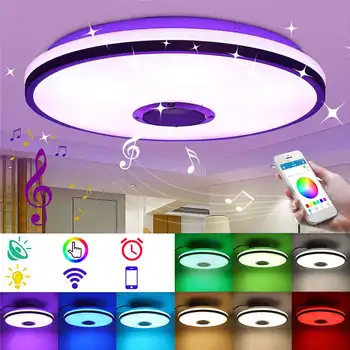 

ARILUX 30W 220V 33cm Modern Dimmable LED Ceiling Lamp RGBW WiFi Music Smart Ceiling Light APP+Remote Control Indoor Lantern